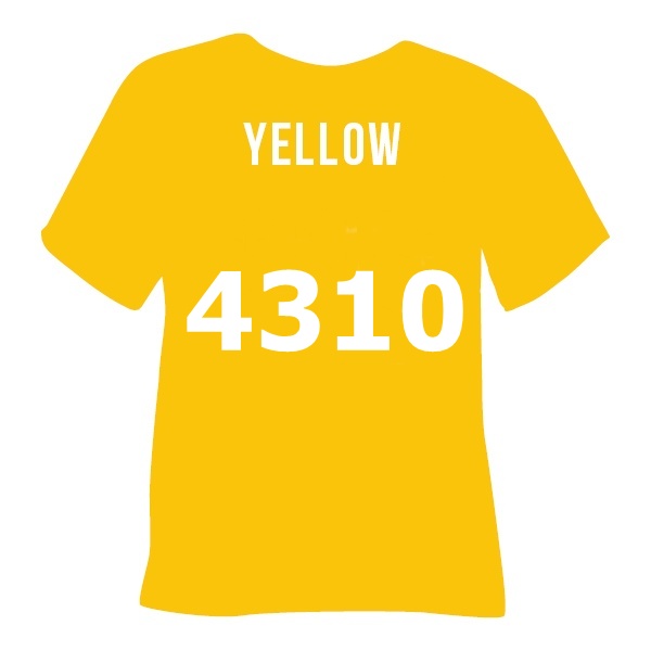 Poli-Flex Perform 4310 YELLOW — багатошарова термоплівка POLI-TAPE