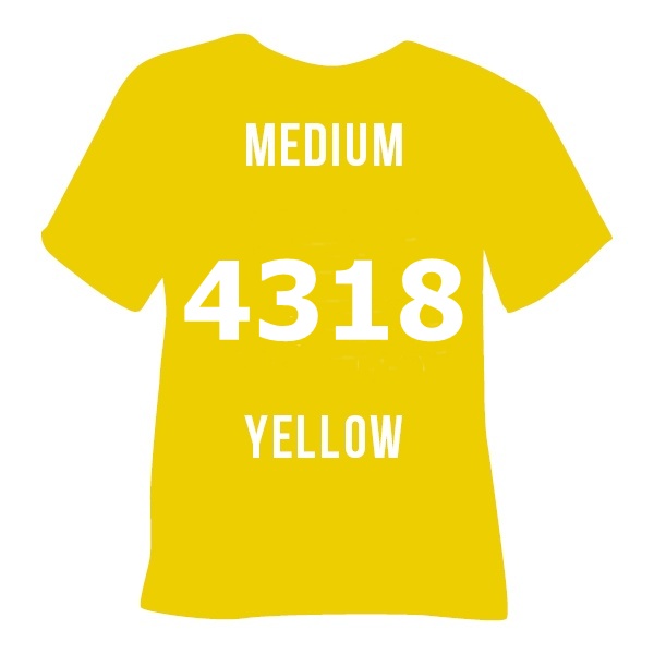 Poli-Flex Perform 4318 MEDIUM YELLOW — багатошарова термоплівка POLI-TAPE