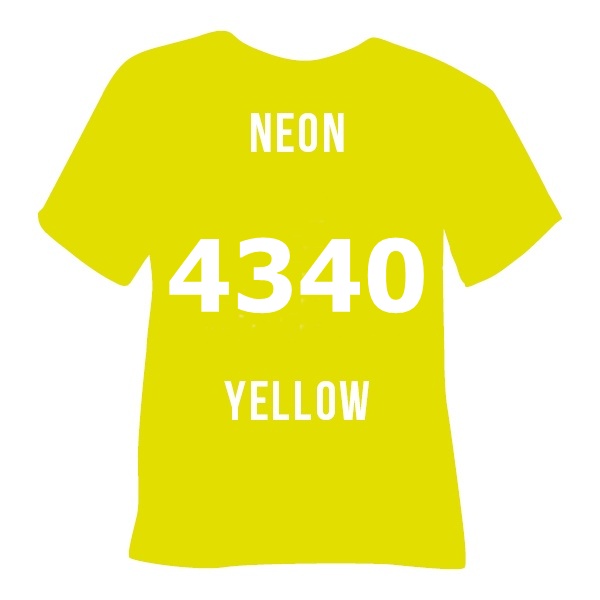 Poli-Flex Perform 4340 NEON YELLOW — багатошарова термоплівка POLI-TAPE