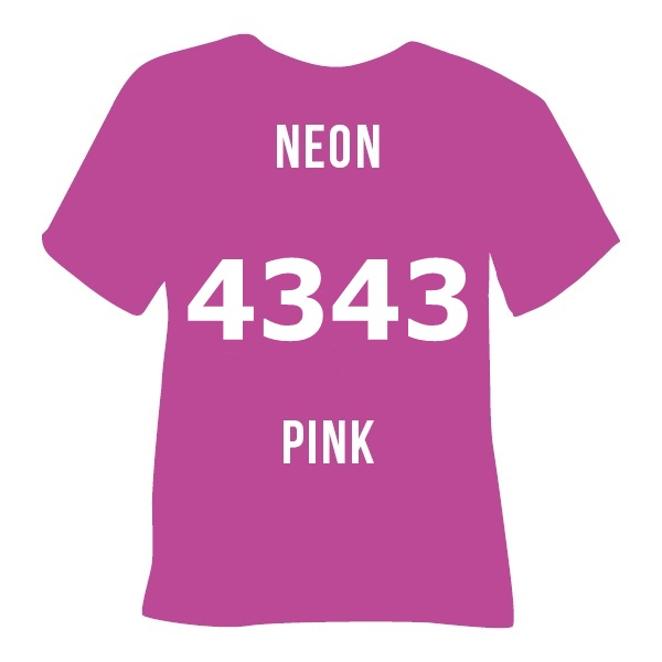 Poli-Flex Perform 4343 NEON PINK — багатошарова термоплівка POLI-TAPE