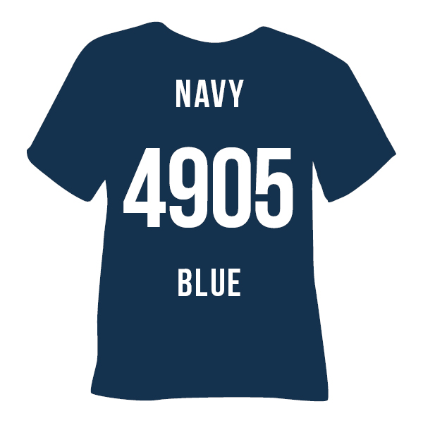 Poli-Flex Turbo 4905 NAVY BLUE — низькотемпературна швидка термоплівка