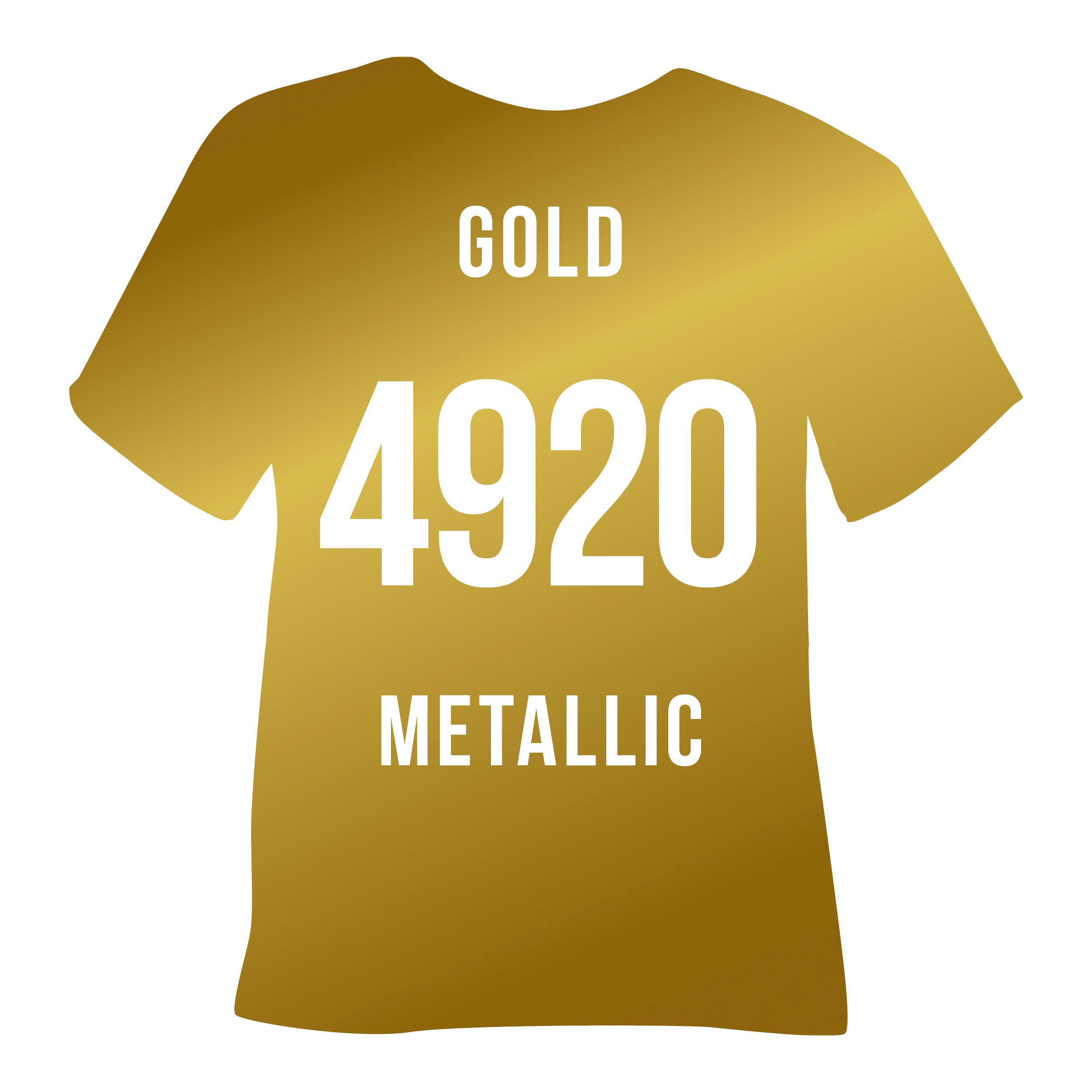 Poli-Flex Turbo 4920 GOLD METALLIC — низькотемпературна швидка термоплівка