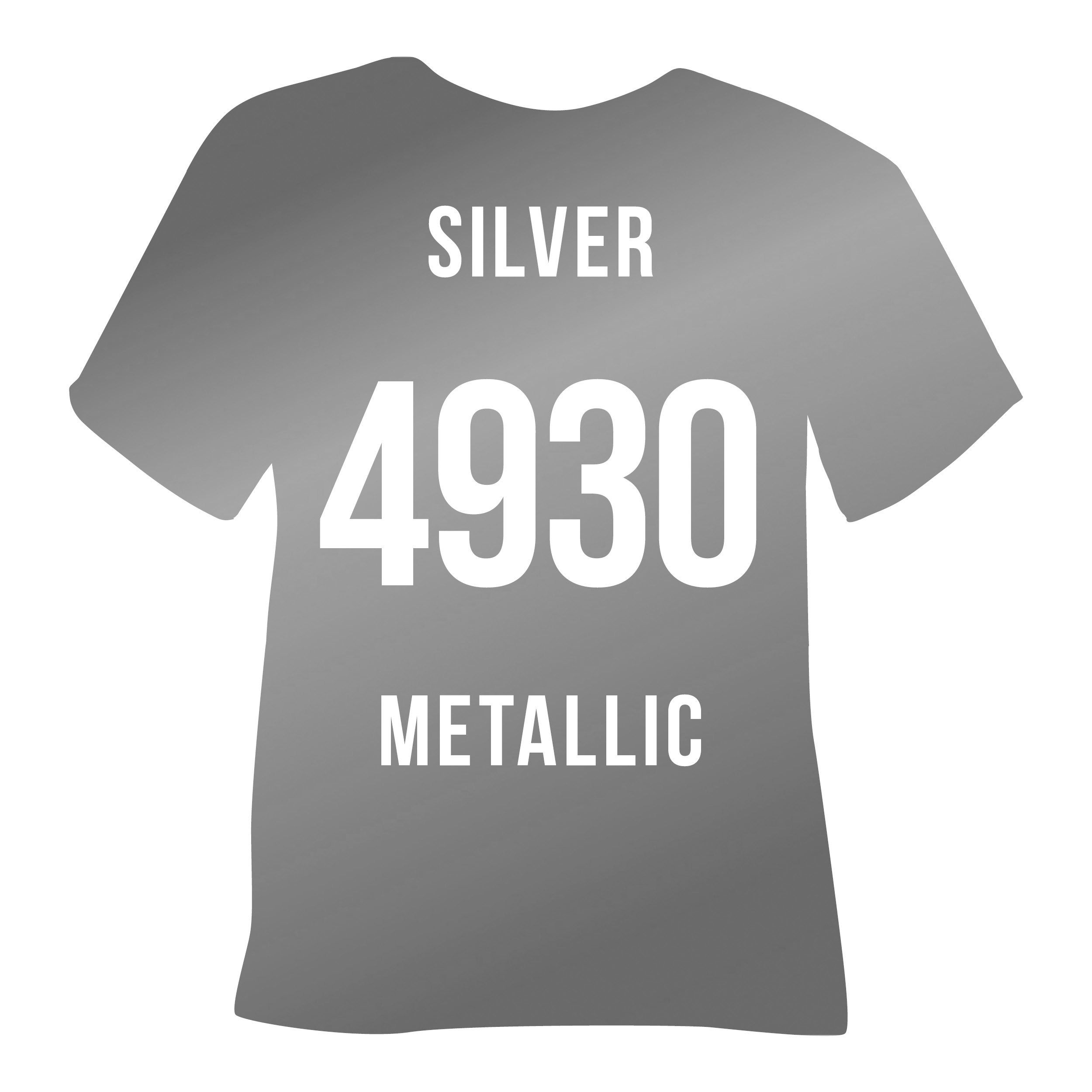 Poli-Flex Turbo 4930 SILVER METALLIC — низькотемпературна швидка термоплівка