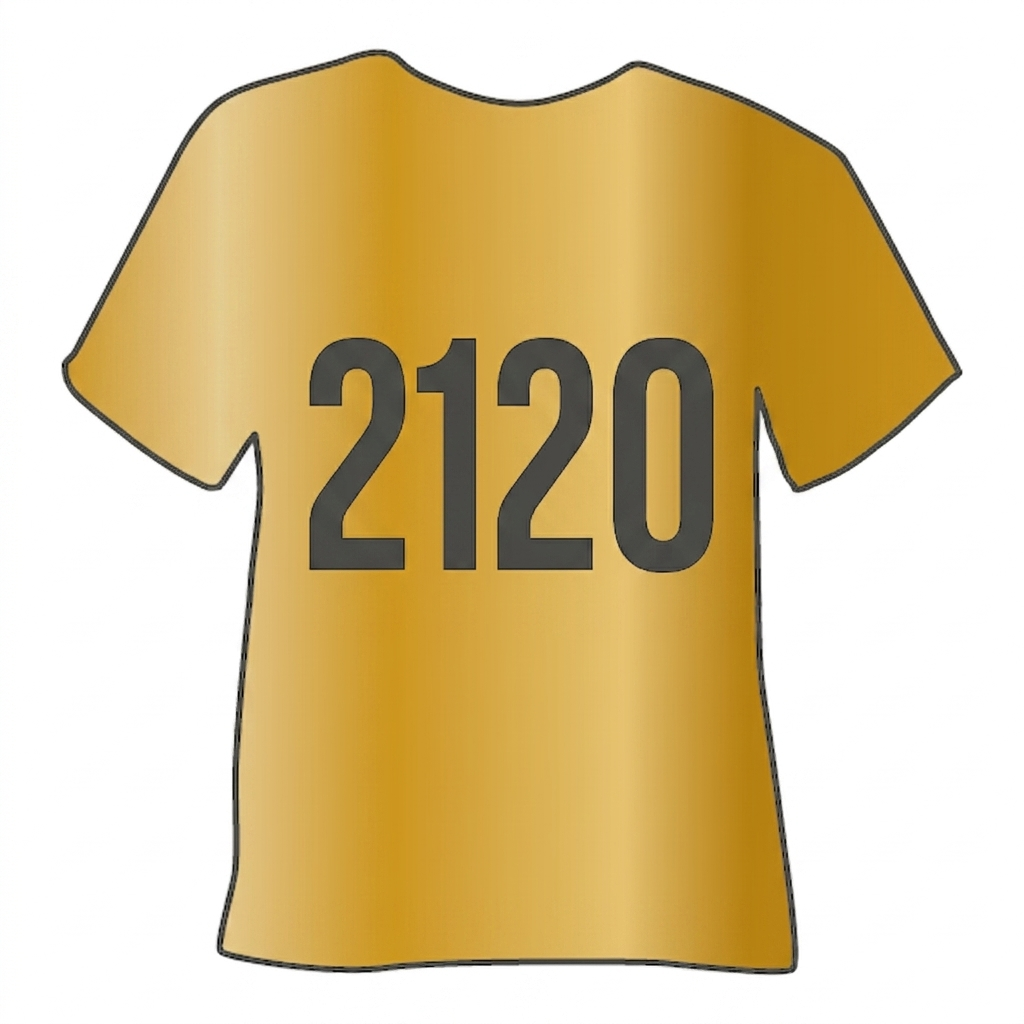 WITPAC 2120 mirror gold — дзеркальна термоплівка PET, серія 2100 MIRROR