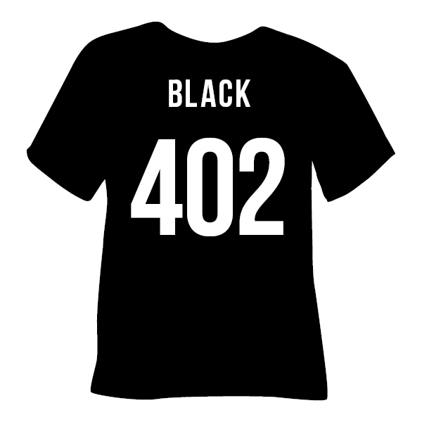 Poli-Flex Premium 402 BLACK — матова термоплівка POLI-TAPE