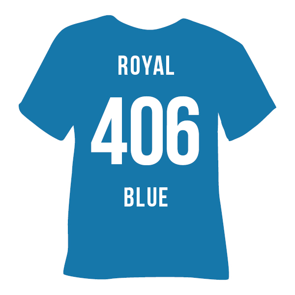 Poli-Flex Premium 406 ROYAL BLUE — матова термоплівка POLI-TAPE