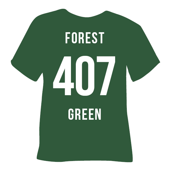 Poli-Flex Premium 407 FOREST GREEN — матова термоплівка POLI-TAPE