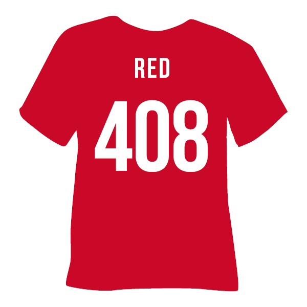 Poli-Flex Premium 408 RED — матова термоплівка POLI-TAPE