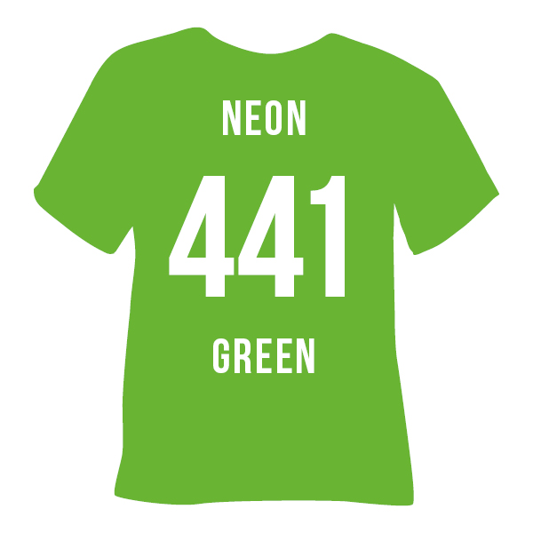 Poli-Flex Premium 441 NEON GREEN — матова термоплівка POLI-TAPE