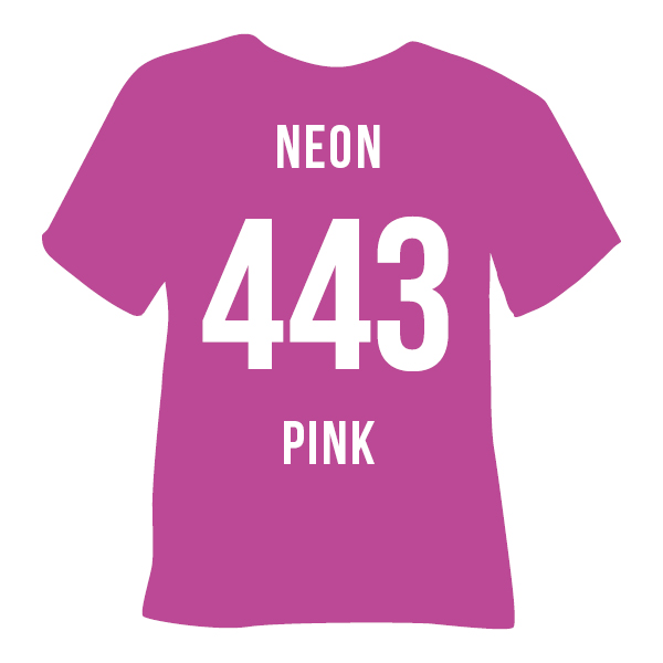 Poli-Flex Premium 443 NEON PINK — матова термоплівка POLI-TAPE