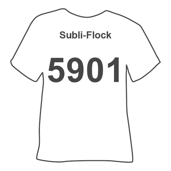 POLI-TAPE SUBLI-FLOCK 5901 — поліестровий флок для сублімаційного друку