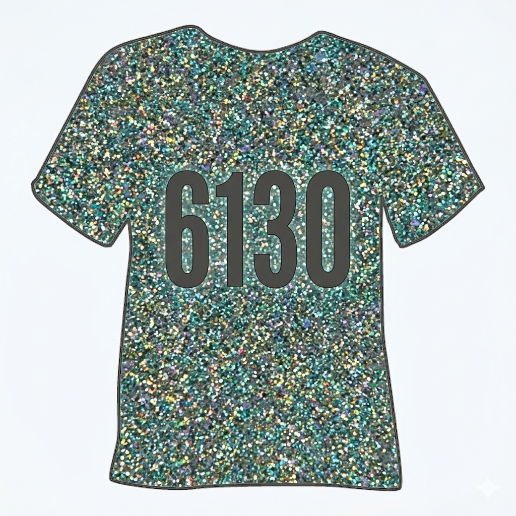 WITPAC 6130 silver mix — глітерна термоплівка PET, серія 6000/6100