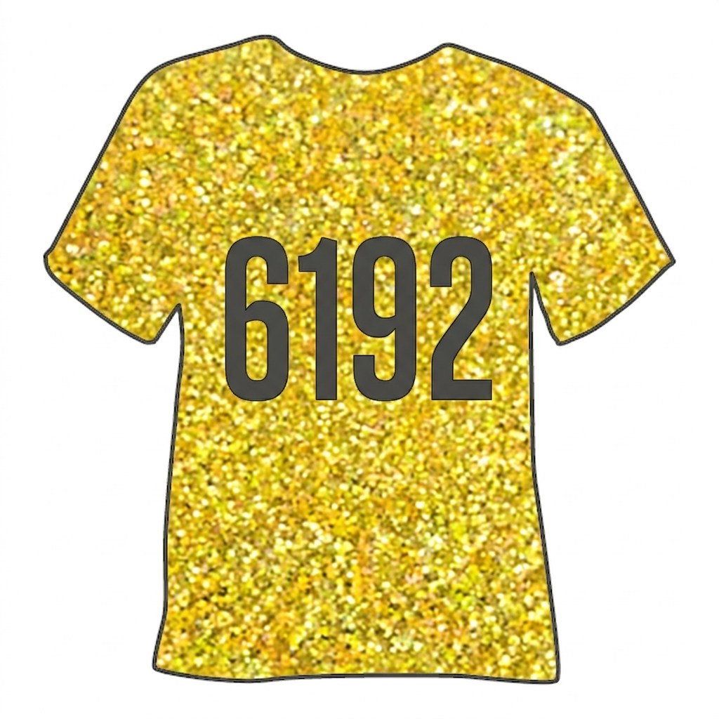 WITPAC 6192 gold mix — глітерна термоплівка PET, серія 6000/6100