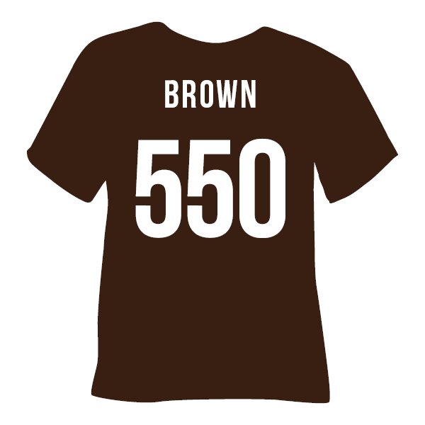 Poli-tape Tubitherm Flock 550 BROWN — оксамитова флок-плівка