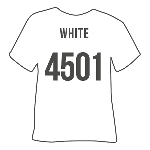 POLI-FLEX Blockout Soft 4501 WHITE — антисублімаційна термоплівка